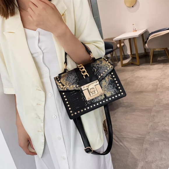 Luxury Handbag For Women Bags Vintage Black - Picture 7 of 8